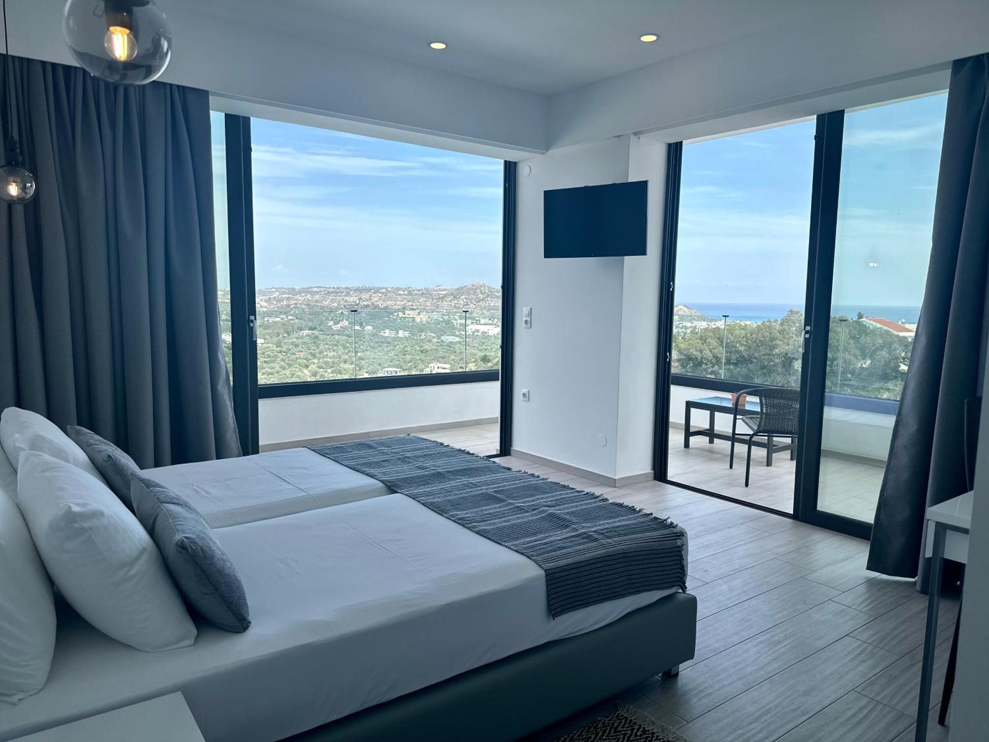 Habitat Inn Faliraki View Villa Rhodes Kalithies Exterior photo
